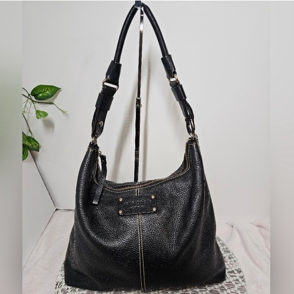 Kate Spade Pebbled Leather Black Shoulder Bag - Picture 6 of 17